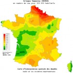 Carte épidémique de la semaine 41