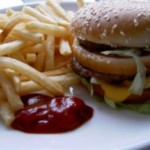 hamburger frites