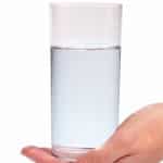 verre d'eau