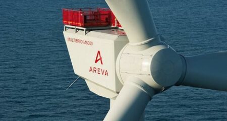 Eolienne offshore d'Areva