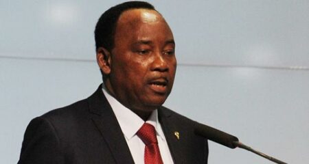 Mahamadou Issofou, président du Niger (crédit Rama)
