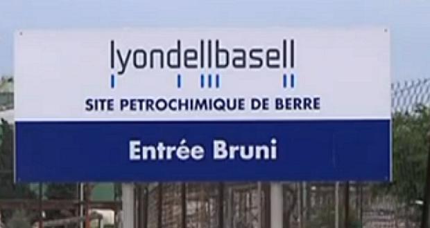 Raffinerie lyondellbasell Berr