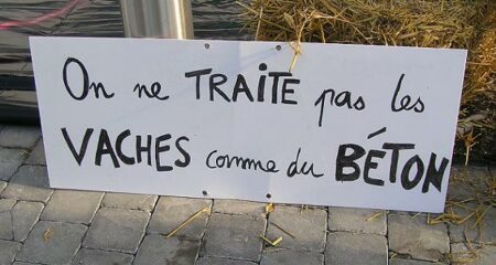 Opposition ferme Mille Vaches