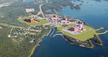 Site nucléaire Olkiluoto en Finlande