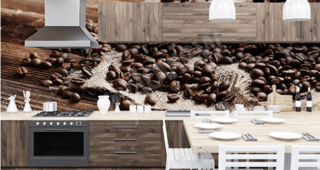 Cuisine papier peint