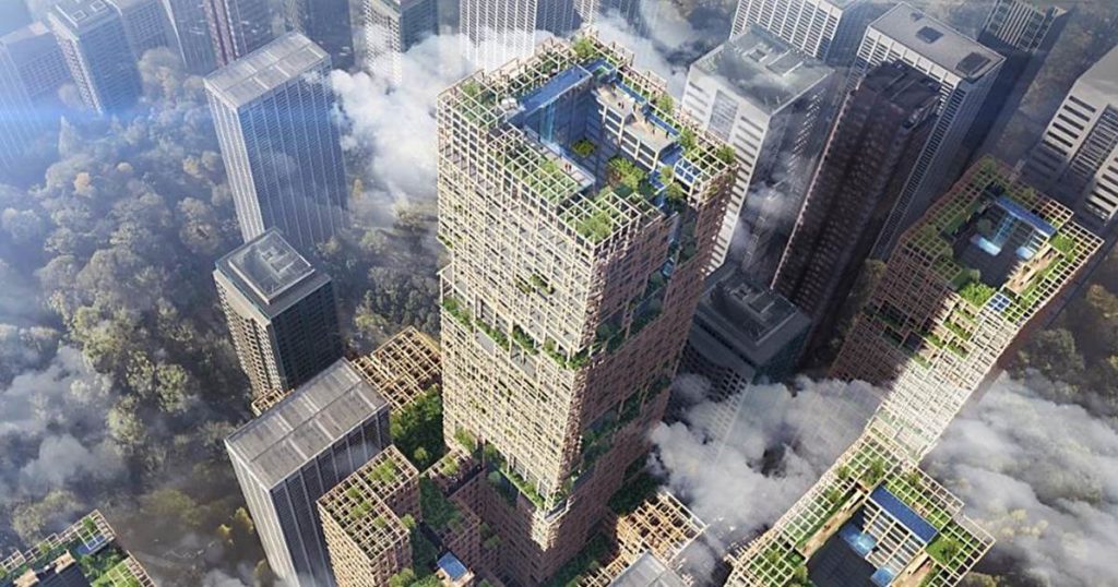 Le plus haut bâtiment en bois du monde est prévu à Tokyo