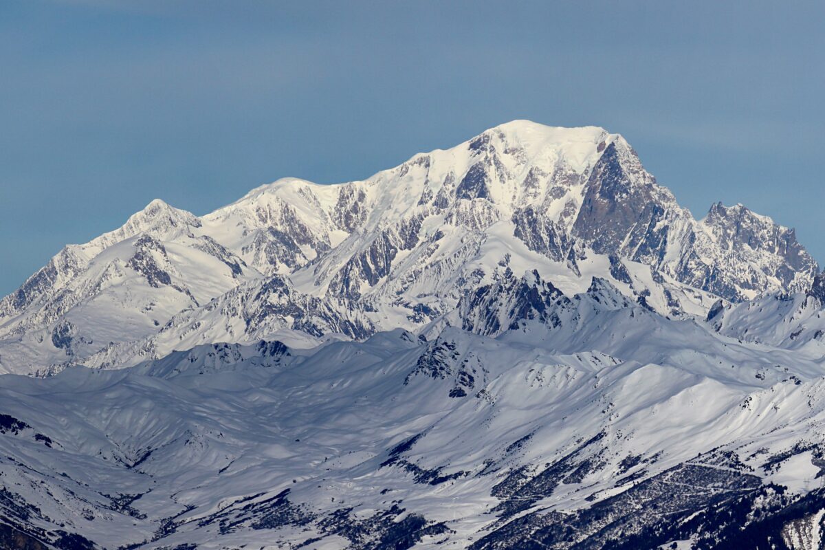 Le Mont Blanc a de nouveau rétréci