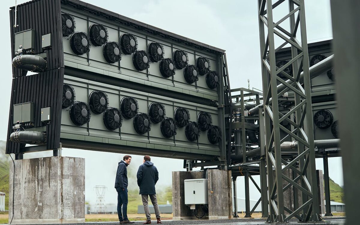 En Islande, le CO2 aspiré de l’air est transformé en roche
