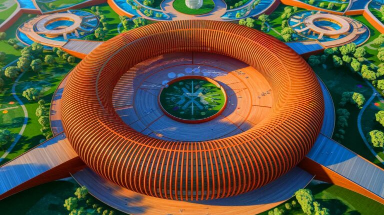 Un chef-d'œuvre monumental dévoilé : découvrez cette gigantesque structure en bois de 1,9 km de circonférence qui défie l'entendement et l'ingéniosité humaine