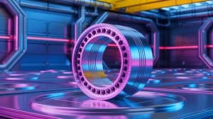 Illustration de la résistance accrue des alliages d'aluminium dans l'économie de l'hydrogène. Image réalisée par IA.