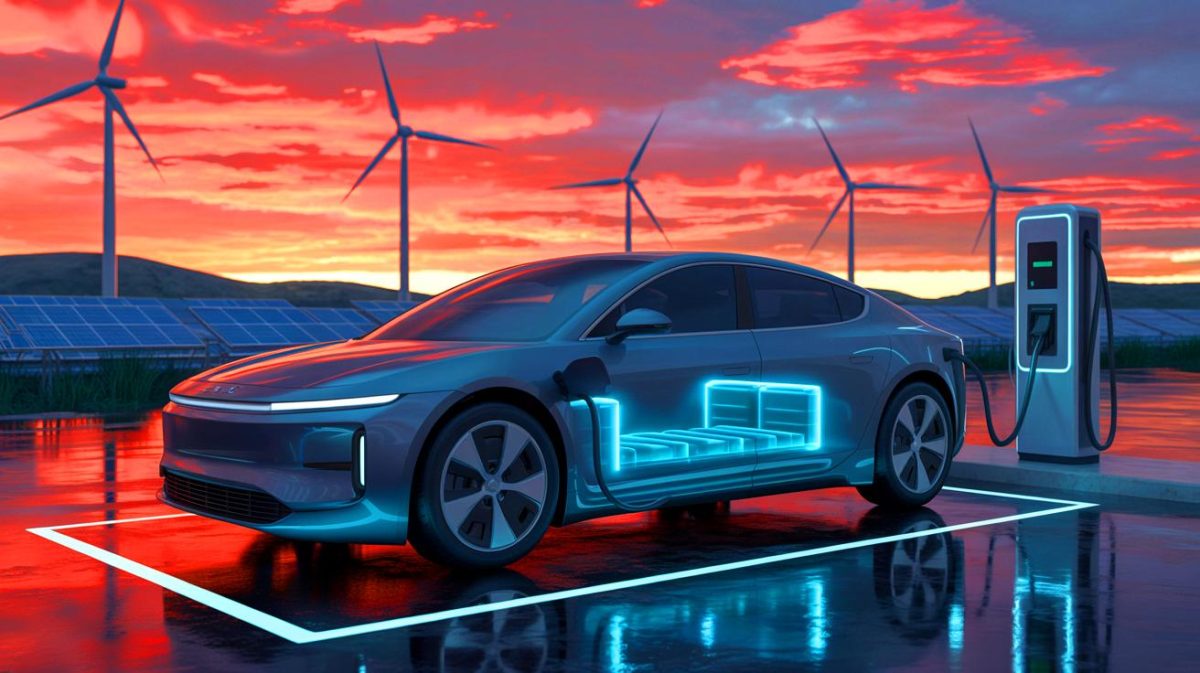La Chine bluffe l’industrie avec « l’autonomie sans mensonge » grâce à une estimation ultra-précise du SOC qui réduit l’anxiété et accélère la charge rapide Illustration de la nouvelle méthode d'estimation de l'état de charge des batteries pour véhicules électriques.