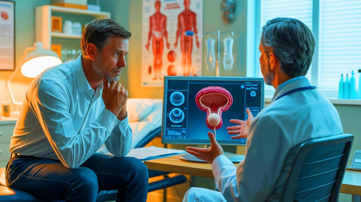 « Éjaculer jusqu’à quatre fois protège, plus augmente le risque » : une étude chinoise relance le débat sur le cancer de la prostate Illustration de l'exploration des liens entre fréquence éjaculatoire et prévention du cancer de la prostate.