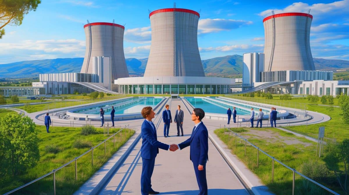 « L’Italie rallume l’atome » : Rome injecte 200 millions € dans Newcleo pour recycler ses déchets et défier ses décennies d’abstinence nucléaire Illustration de l'investissement de l'Italie dans la startup Newcleo pour relancer sa filière nucléaire.