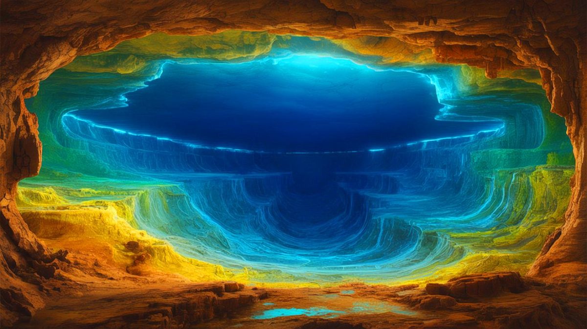 « La Terre cache un océan secret » : un réservoir colossal découvert à 400 km de profondeur bouleverse notre vision du cycle planétaire de l’eau Illustration de la découverte d'un vaste réservoir d'eau caché dans le manteau terrestre.