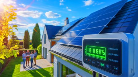 Illustration de l'impact du nouvel arrêté de 2025 sur la rentabilité des panneaux solaires en France.