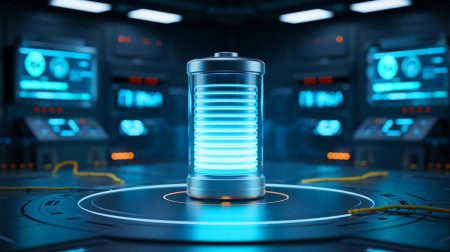Illustration de la batterie nucléaire chinoise innovante capable de fonctionner 50 ans sans recharge.
