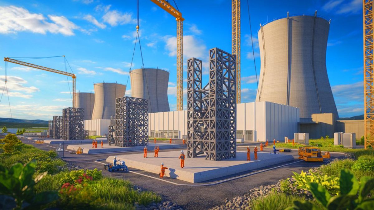 « Le métal a coulé comme de l’eau » : l’impression 3D bouleverse la construction des centrales nucléaires avec une vitesse jamais vue Illustration de l'impact des technologies d'impression 3D sur la construction rapide et économique des centrales nucléaires.