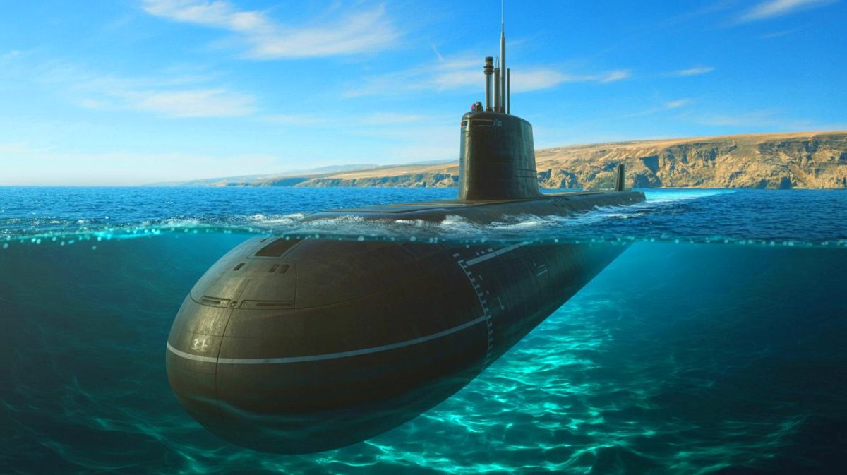 Illustration de la stratégie de la marine américaine concernant l'intégration de sous-marins diesel-électriques pour des opérations en eaux peu profondes.