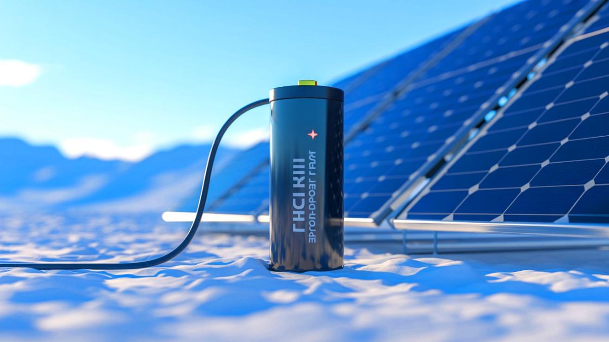 Cette batterie chinoise capable d’opérer à -40 °F alimente les rivalités industrielles autour des technologies solaires et du stockage énergétique Illustration de la nouvelle batterie lithium fer phosphate de Wiltson Energy pour conditions hivernales extrêmes.