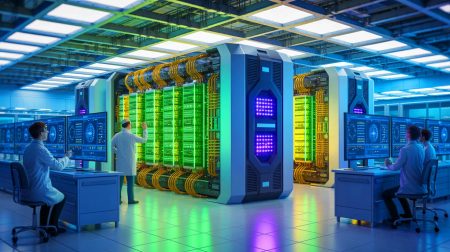 Illustration de la puissance révolutionnaire du supercalculateur Nexus développée par Georgia Tech.