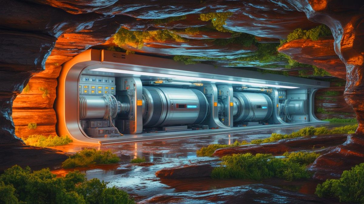 Les scientifiques transforment la Terre en batterie géante : « Une idée folle mais nécessaire » selon un expert Illustration de l'innovation du stockage géochimique de l'énergie pour renforcer la résilience des réseaux énergétiques.