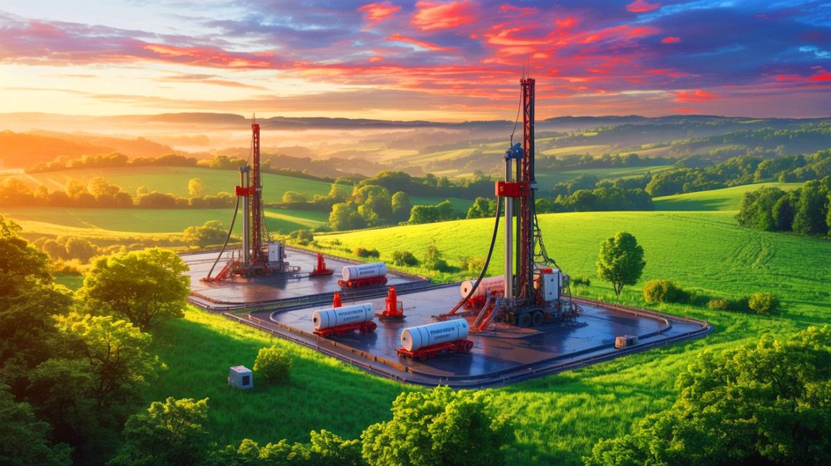 Le plus grand gisement pétrolier mondial surgit en France et fracasse les prévisions énergétiques en propulsant le pays au centre du pouvoir Illustration de la découverte d'un gisement d'hydrogène blanc en Moselle.