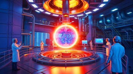 Illustration de l'avancée allemande en fusion nucléaire avec le stellarator Wendelstein 7-X.