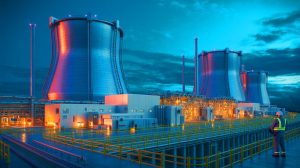 Illustration de la relance du nucléaire en Italie avec l'investissement dans la startup franco-italienne Newcleo.