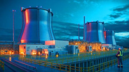 Illustration de la relance du nucléaire en Italie avec l'investissement dans la startup franco-italienne Newcleo.