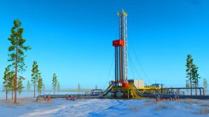 Illustration de la découverte de l'hydrogène blanc en Sibérie et son potentiel énergétique pour la Russie.