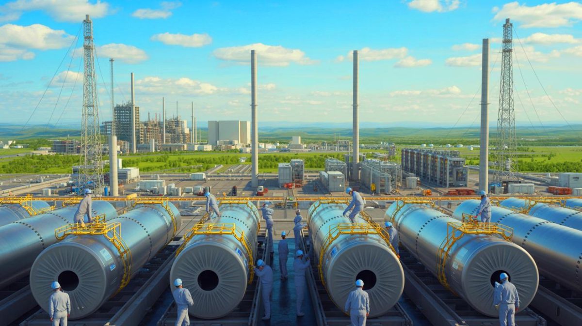 « Ils réveillent Paducah pour nourrir l’atome » : les États-Unis misent sur l’uranium enrichi pour briser leur dépendance énergétique face aux tensions mondiales Illustration de la relance de l'enrichissement d'uranium aux États-Unis avec le projet de General Matter Inc.