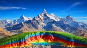 Illustration de la nouvelle théorie sur le rôle du manteau terrestre dans le soutien des Himalayas.