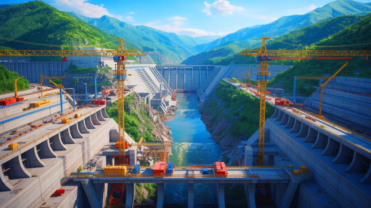 « Ils vont assécher nos fleuves pour toujours » : ce méga-barrage chinois de 60 GW qui terrorise l’Inde et le Bangladesh divise l’Asie Illustration de la construction du barrage hydroélectrique de Motuo, projet titanesque en Chine.