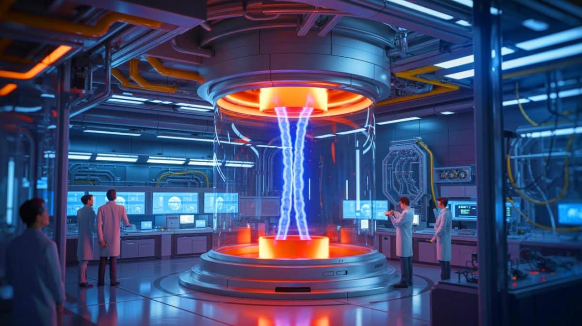 « Cette fusion produit 1000 fois plus d’énergie » : le Royaume-Uni révolutionne le nucléaire avec FLARE et pulvérise tous les records énergétiques Illustration de la nouvelle approche FLARE pour la fusion nucléaire développée par First Light Fusion.