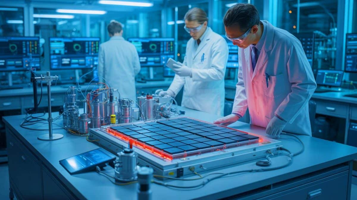 « Ces batteries enterrent le lithium » : des chercheurs accusent le sodium de bouleverser l’industrie avec une conductivité record à -0 °C Illustration de l'innovation des batteries au sodium comme alternative durable au lithium.