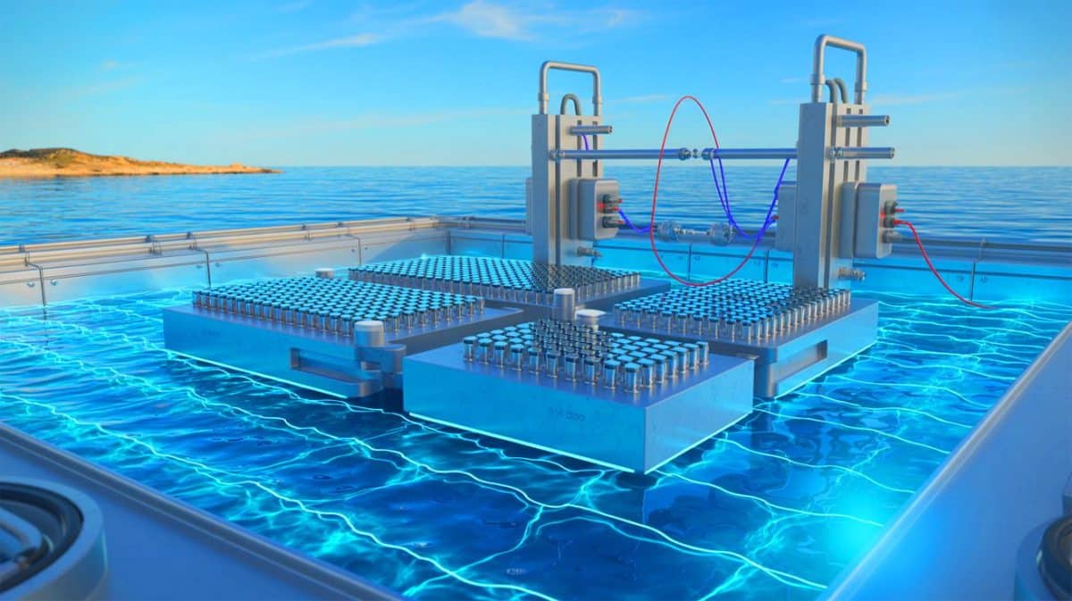 « L’océan remplace le pétrole maintenant » : cette technologie coréenne miracle transforme l’eau de mer en carburant propre et terrorise les géants pétroliers Illustration de la découverte d'un catalyseur résistant à la corrosion saline pour la production d'hydrogène à partir de l'eau de mer.