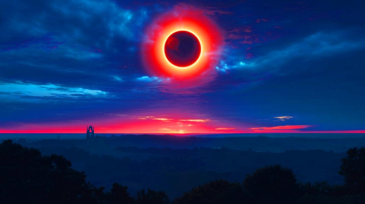 « Le jour va devenir nuit à cette date » : cette éclipse solaire totale exceptionnelle qui fascine déjà les astronomes français Illustration de la prochaine éclipse solaire totale visible en France en 2081.