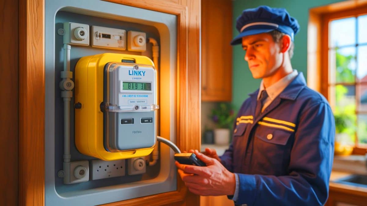 Illustration de la lutte contre la fraude au compteur Linky par Enedis.