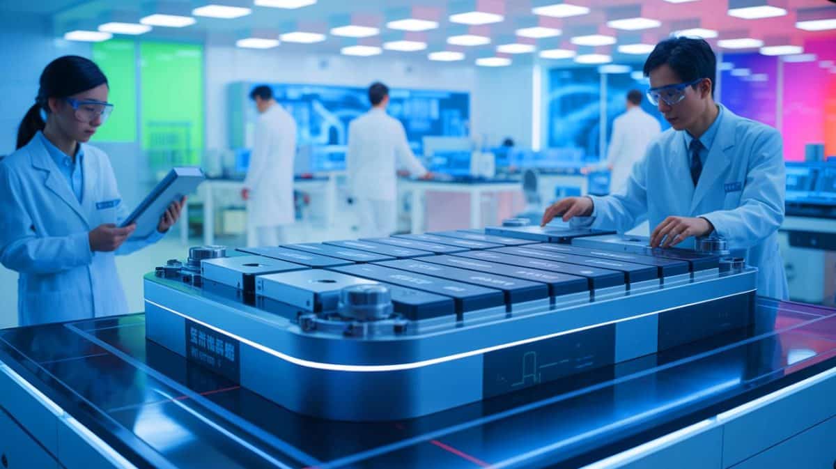 « L’hydrogène remplace le lithium » : cette batterie chinoise de 984 mAh évite les incendies mortels et révolutionne le stockage avec des ions négatifs purs Illustration de la première batterie à ions hydrure développée par des chercheurs chinois pour un stockage d'énergie propre.