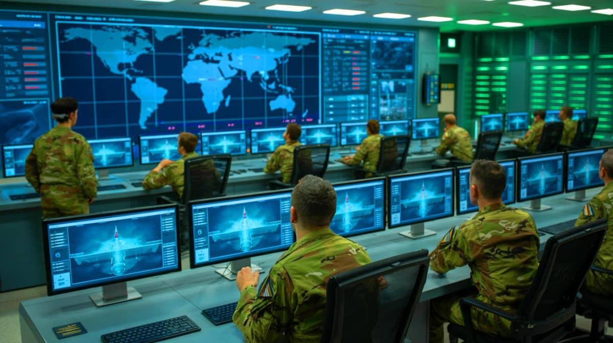 Illustration de l'évaluation des coûts du système de défense antimissile Golden Dome.