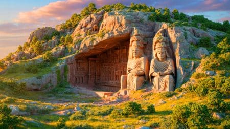 « On vient de le redécouvrir » : un temple phrygien vieux de 2 700 ans surgit des montagnes turques, dédié à la mystérieuse déesse mère Illustration de la découverte d'un temple antique dédié au culte de la déesse mère en Turquie.