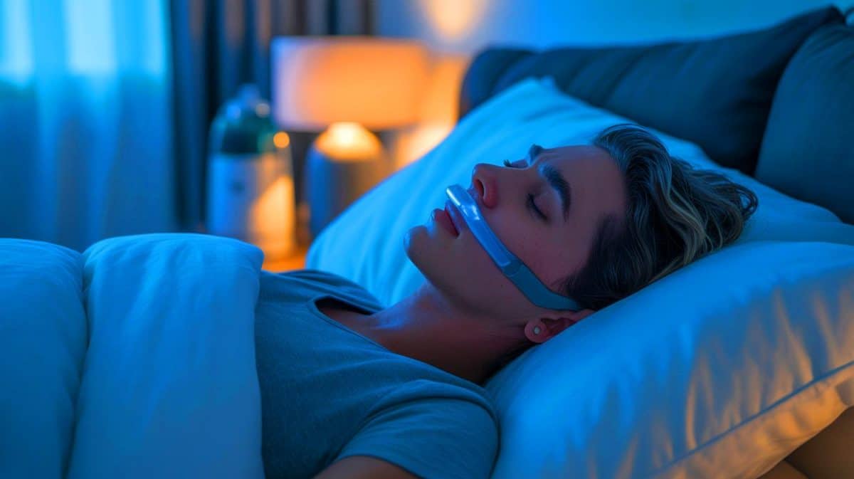 Illustration de la nouvelle approche combinée pour traiter l'apnée obstructive du sommeil.