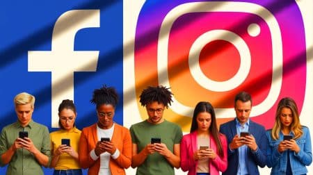 « On va se noyer sous les mensonges » : Meta abandonne la vérification des faits sur le climat (et laisse Facebook aux fake news) Illustration de l'impact des changements de politique de Meta sur la désinformation climatique sur les réseaux sociaux.