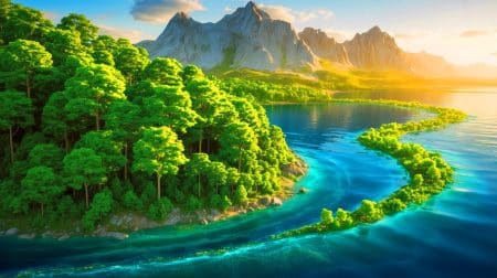 « Cette régulation naturelle arrive trop tard » : la découverte d’un cycle océanique du carbone expose l’échec de la Terre à contenir le réchauffement actuel Illustration de la régulation climatique par l'altération des roches et l'enfouissement du carbone océanique.