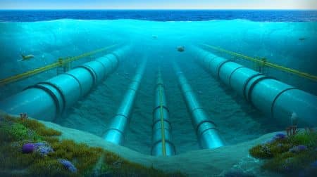 Illustration de l'initiative norvégienne de stockage sous-marin de CO₂ pour la décarbonisation européenne.