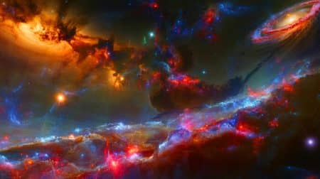 « Et si tout n’était qu’une illusion ? » : une théorie bouleverse la physique en effaçant la matière noire et l’énergie noire de l’univers Illustration de la remise en question de l'existence de la matière noire et de l'énergie noire par une nouvelle étude cosmologique.