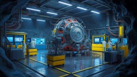 « On traque l’invisible » : à 1 600 m sous terre, le détecteur LUX-ZEPLIN pourrait enfin révéler la matière noire (ou prouver qu’elle n’existe pas) Illustration de la quête scientifique pour détecter la matière noire avec le détecteur LUX-ZEPLIN.