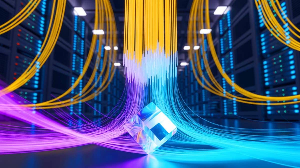 Une nouvelle approche des matériaux classiques pourrait révolutionner l’avenir du calcul quantique et transformer nos technologies Illustration de l'utilisation innovante du barium titanate pour améliorer l'efficacité énergétique dans l'informatique quantique.