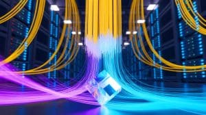 Illustration de l'utilisation innovante du barium titanate pour améliorer l'efficacité énergétique dans l'informatique quantique.