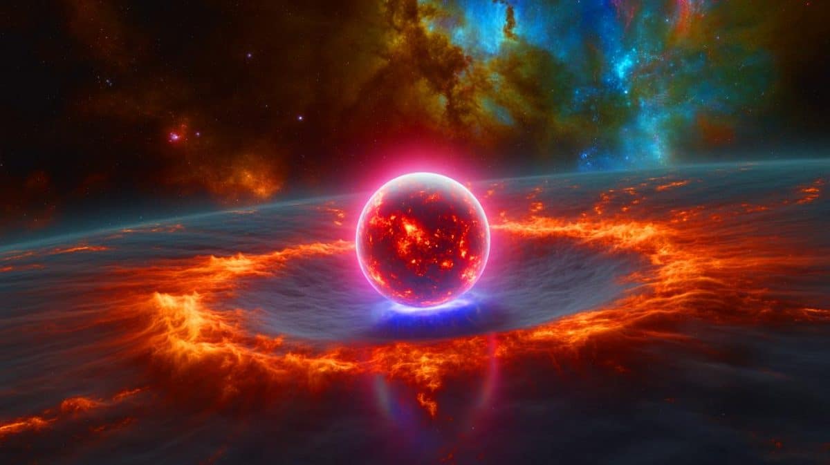 « Cette étoile au cœur qui bat choque les scientifiques » : une découverte cosmique remet en cause nos certitudes sur l’univers Illustration de la détection du "battement de cœur" d'un magnétar naissant dans l'univers.